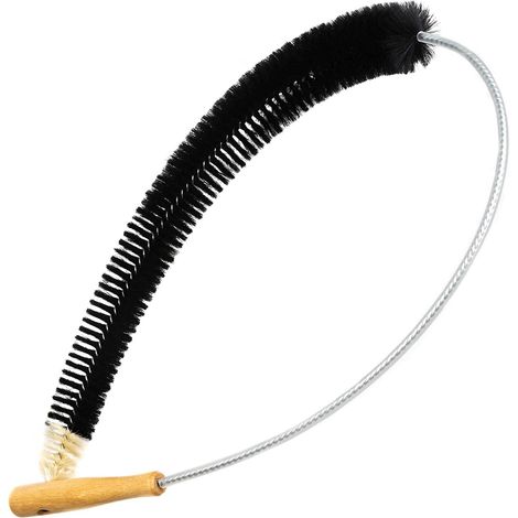 Brosse pour radiateur Plat  Poils de chèvre avec Poils de chèvre Idéal pour Le Nettoyage des radiateurs Plats
