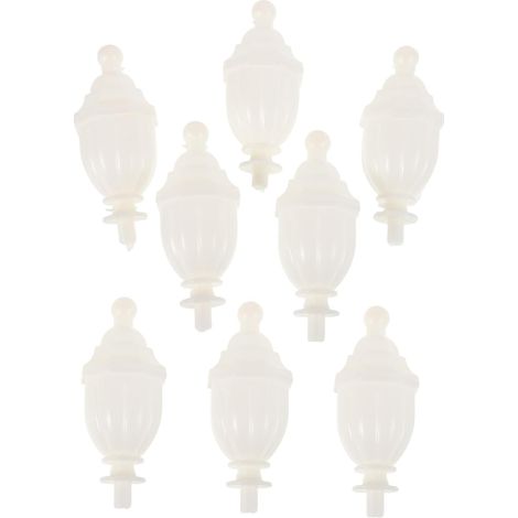 8 pièces de décorations en plastique pour moustiquaire (1/5)
