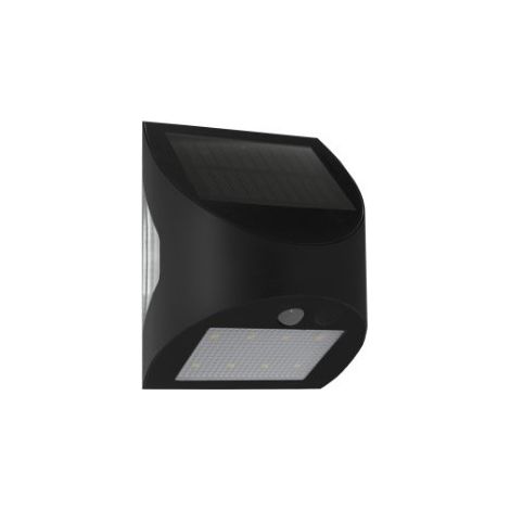Proyector LED solar Arcadia Max 3 W Negro – Estilo moderno – Century