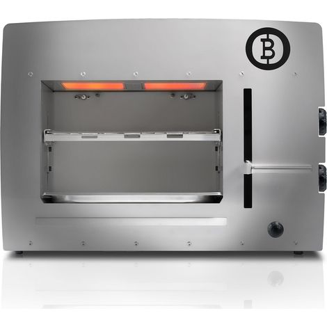 BEEFER  XL-Chef  DE/AT 20  NGH Gas  natural 800°C  Gril con  calor superior  con libro  de cocina  "El BEEFER  2" en  set -  1210002-Set2 (1/5)
