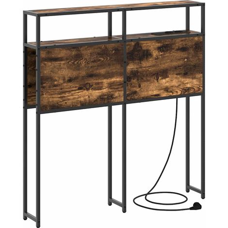 Maison Exclusive - Testata contenitore Rovere fumo Legno multistrato