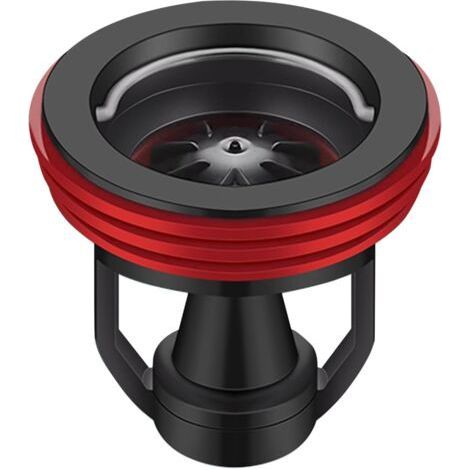 Odor Proof Drain Stopper - Drain Stopper, Odor Proof Copper Filter, Check Valve Odor Proof Drainage System (Black) (1/5)