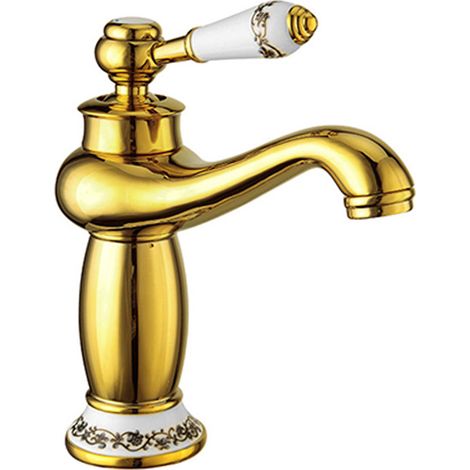 Mexen Draco grifo de lavabo, dorado - 745400-50 (1/2)