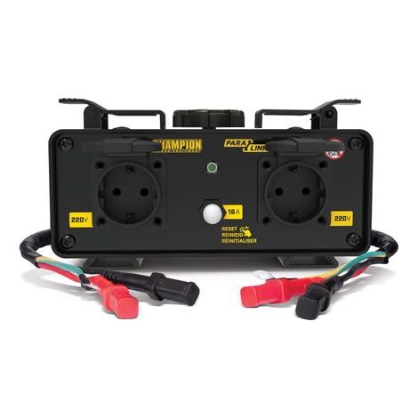 Kit de connexion parallèle pour groupe électrogène 2 prises 230V de 16A 500740-EU CHAMPION
