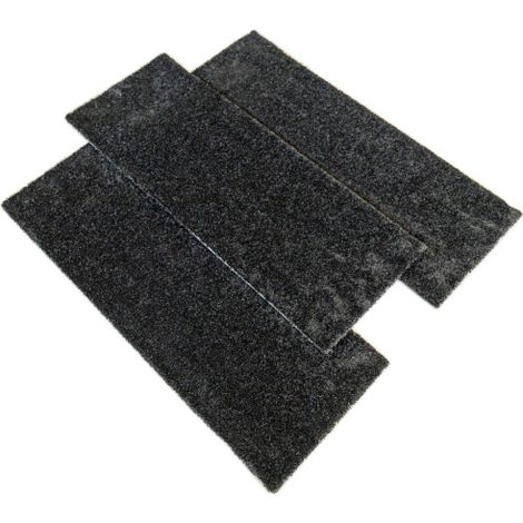 Dalle de moquette repositionnable Flexi Home - Noir - Paquet de 3,36 m²