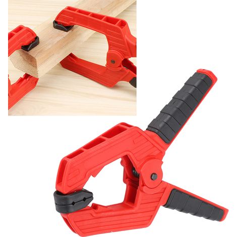 Pince à ressort robuste pour bois, clips en plastique technique pour artisanat, 3 pouces
