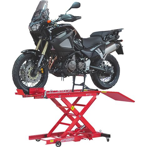 Autobest - Table de levage moto hydraulique - 365 kg