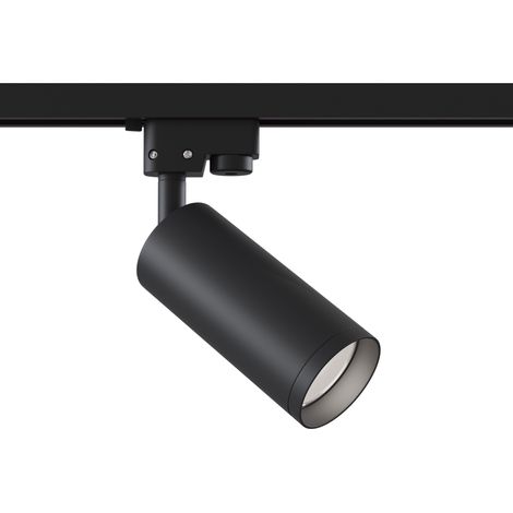 Spot sur rail monophasé noir GU10 10W Maytoni FOCUS (1/5)