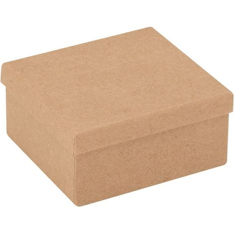 Glorex Quadratbox/ Pappe 102 x 102 x 50 mm Geschenkverpackungen