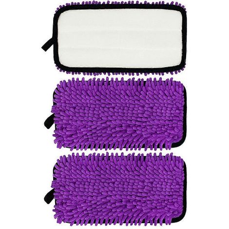 Lot de 3 recharges pour balai à franges réutilisables Wet Jet - (1/5)