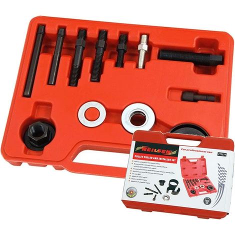 Neilsen Car Vehicle Power Steering Pulley Puller And Installer Tool Kit Set