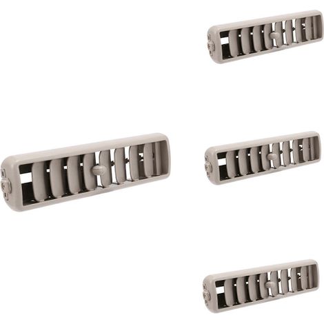 grilles de ventilation latérales de toit beiges pour Mitsubishi Pajero V93 V97 (1/5)