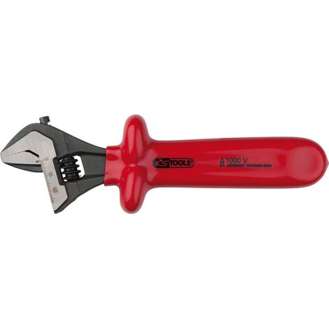 Clé à molette avec revêtement isolant, 34 mm (1/2)
