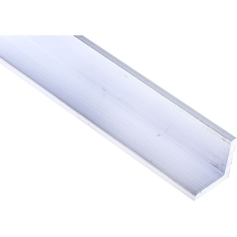 Rs Pro – Cornière métallique aluminium 1m x 13mm x 13mm – Lot de 5 – Épaisseur 3mm – Aluminium HE9TF pour renforcement d'angles
