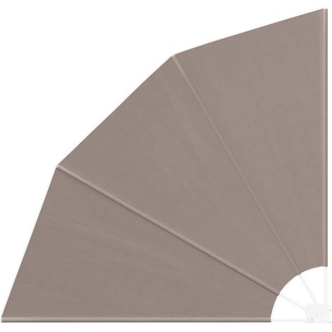 Maison Exclusive - Balkon Sichtschutz 140 x 140 cm Polyester Taup