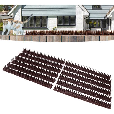 Pics anti-oiseaux pour lignes électriques (plastique), résistants à la corrosion, anti-salissures et antistatiques. (1/5)