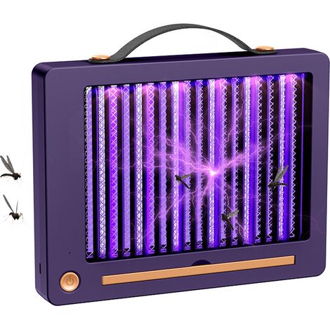 Lampe anti-moustiques/mouches électronique portable rechargeable (1/5)