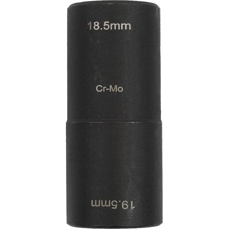 Clé à douille à double tête pour enlever les écrous de pneu 18,5 mm et 19,5 mm pour l'entretien et la réparation des roues de moto et de voiture (1/5)