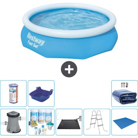 Bestway Bestway Fast Set Ronde - 305x76 cm - 9-pièces S21426 (1/5)