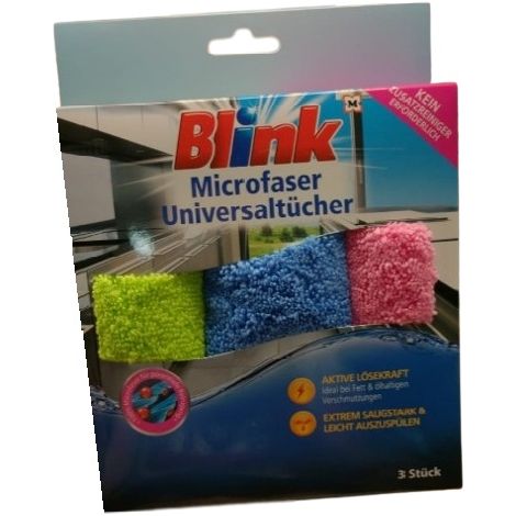 Blink/ Universal/ Mikrofiberduk/ 3er-Pack