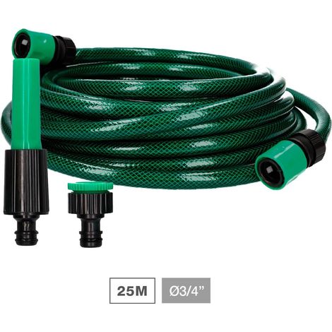 Kit manguera jardín Bairia Ø3/4" 19mm 25M (1/5)