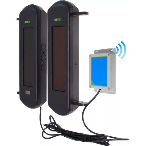 Barrières infrarouges supplémentaire 100% autonomes solaires double faisceaux avec émetteur IP65 (gamme PROTECT 800) (1/5)