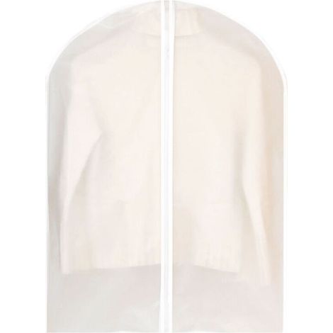 Housse à vêtements suspendue, anti-poussière, imperméable, anti-mites, résistante à l'humidité, semi-transparente, pour chemises et costumes (60 x 140 cm) - RAPANDA (1/5)