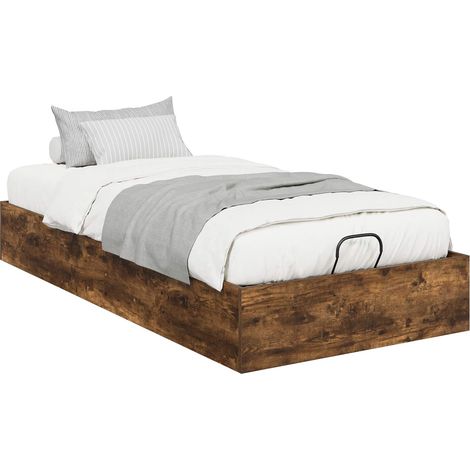 Maison Exclusive - Letto ottomano Quercia Affumicata 80,5 x 200 cm