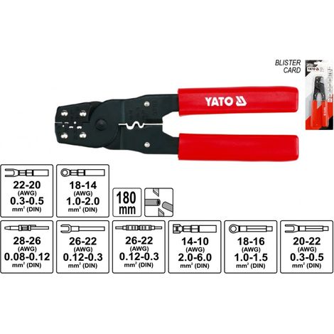 Yato-Zange für Steckverbinder 2F 2256 (1/4)