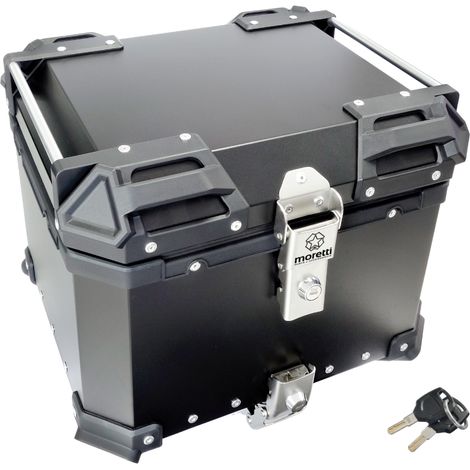 Heckbox schwarz 36L
