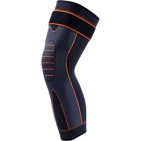 Genouillère De Compression - Support En Nylon Respirant - Pour Course Cyclisme Et Randonnée - Lot De 1 (1/5)