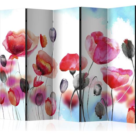 Paravent 5 Volets "Swaying with the Wind" 172x225cm (1/2)