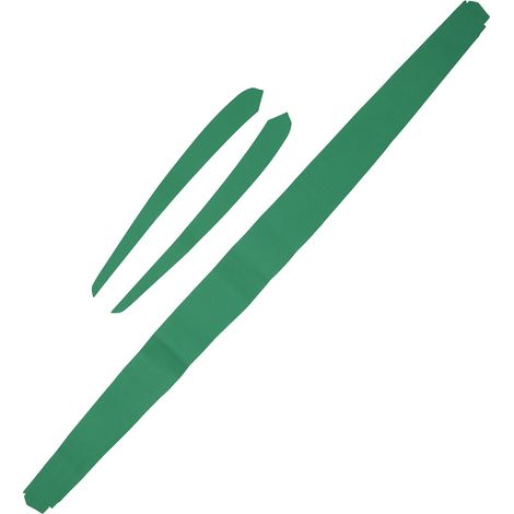 Türverkleidung innen, Armaturenbrettverkleidung aus weichem Wildleder, Ersatzteil für Tesla Model 3 Y (2019–2023), grün (1/5)