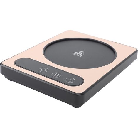 Chauffe-tasse intelligent 36 W, commandes tactiles, minuterie 12 h, idéal pour le café, le thé au lait et le chocolat chaud. Or. Prise UE 220 V. (1/5)