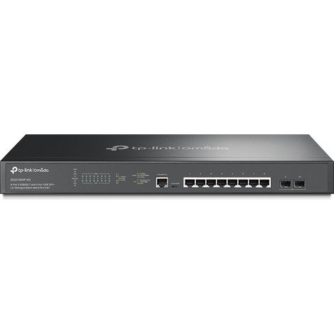 Omada Switch Managed L2+ 8 Porte 2.5GBASE-T PoE+ e 2 Slot SF - SG3210XHP-M2 (1/3)