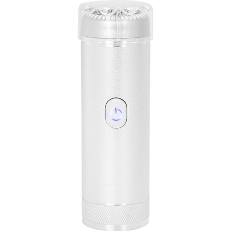 Rasoir Électrique Rechargeable Homme, Tondeuse à Barbe Portable et Lavable, Kit de Rasage Argent pour Soin du Visage (1/5)