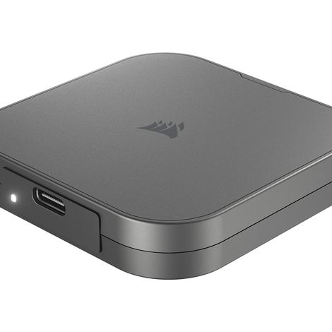 Corsair EX400U Tecnología Thunderbolt (Rayo) 2 TB USB Tipo C Negro (1/5)