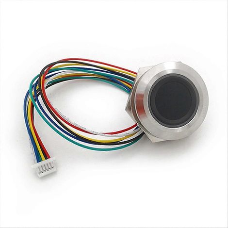 R558 Fingerabdrucksensormodul für Smart-Geräte, hochpräziser biometrischer Leser, Fingerabdruckerkennungsmodul für Sicherheits- und Zutrittskontrollsysteme, kompatibel mit verschiedenen elektronischen (1/5)