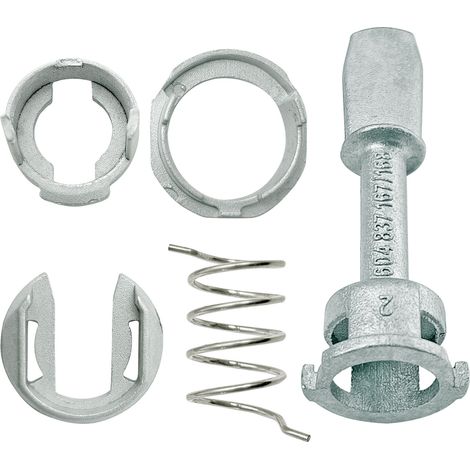 Five-piece set of car door lock cylinder parts for Volkswagen Polo, OE: 604837167/168 (1/4)