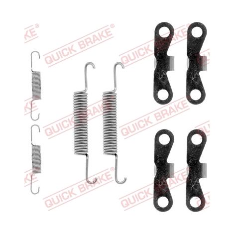 Kit d'accessoires, mâchoires de frein de stationnement Quick Brake 105-0720