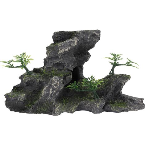 Décoration Aquarium Roche Artificielle et Plantes Simulées pour Paysage Aquatique - AUTRES (1/5)