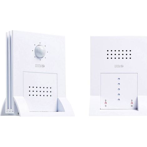 Détecteur de passage m-e modern-electronics DGF-300 blanc avec détecteur de mouvement 41058