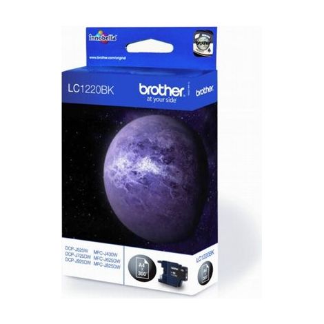 Brother LC-1220BK cartucho de tinta 1 pieza(s) Original Negro (1/5)