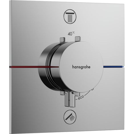 hansgrohe ShowerSelect Comfort E Thermostat, Unterputz, 2 (1/3)