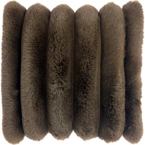 Lemetex UNIQUE Living® Kissen Liebe 45 cm x 45 cm taupe