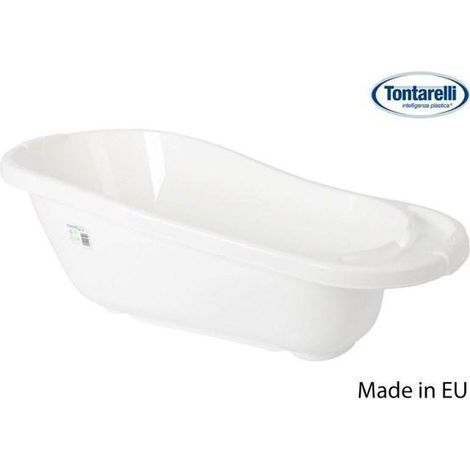 bañera para niños color blanco baby de tontareli fabricada en la ue