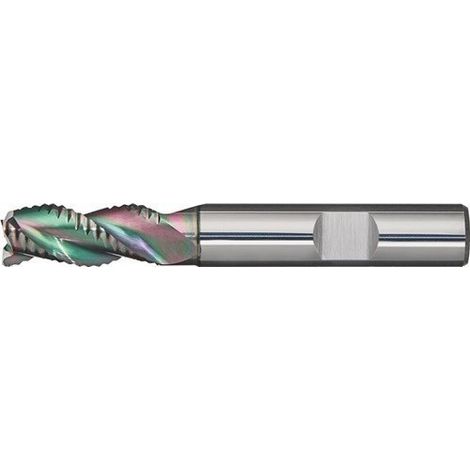 Fresa Frontal Din 6527 L Tipo Wr Diam. Nominal 3 Mm Vhm Tial