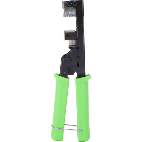 Outil de terminaison rapide compatible avec les prises Keystone à 180 degrés pour câbles Ethernet Cat5e, Cat6 et Cat6A (RJ45 à sertir). (1/5)