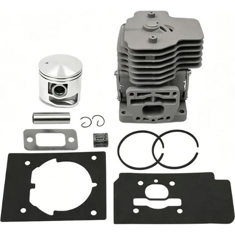 Compatible avec les souffleurs Echo PB-8010, PB-9010 et PB-7910 : ensemble cylindre et piston (P100006300) / chemise de cylindre. (1/4)