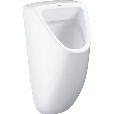 Grohe – Urinoir en céramique blanc alpin – Arrivée d’eau arrière – Volume de chasse 1L – Dimensions 337x355x552mm – 39438000